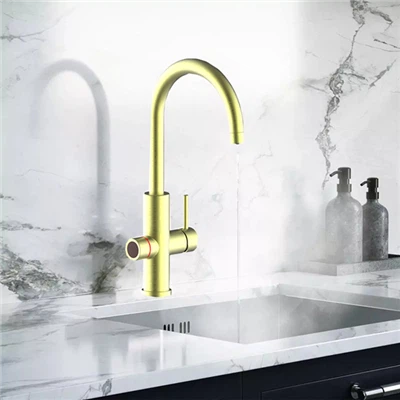 What is the durability of a 4 in 1 hot water tap?